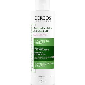 Shampooing Anti-pelliculaire Traitant Cheveux Secs Dercos