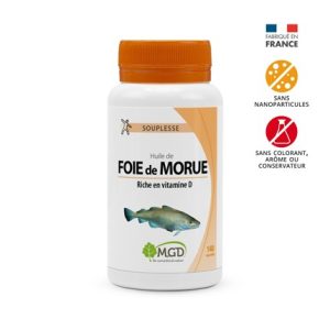 MGD Huile de foie de morue 270mg 140 capsules