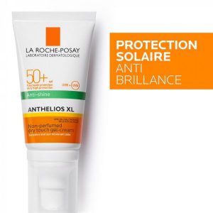 Anthelios anti-brillance teintée toucher sec Spf 50+