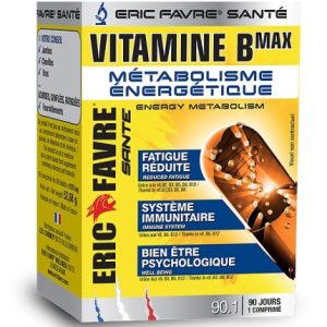 Vitamines B max - Métabolisme énergétique 90 comprimès